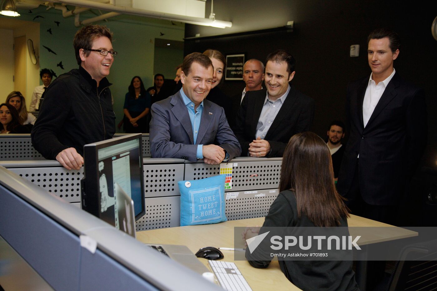 Dmitry Medvedev visit to the U.S. Day Two