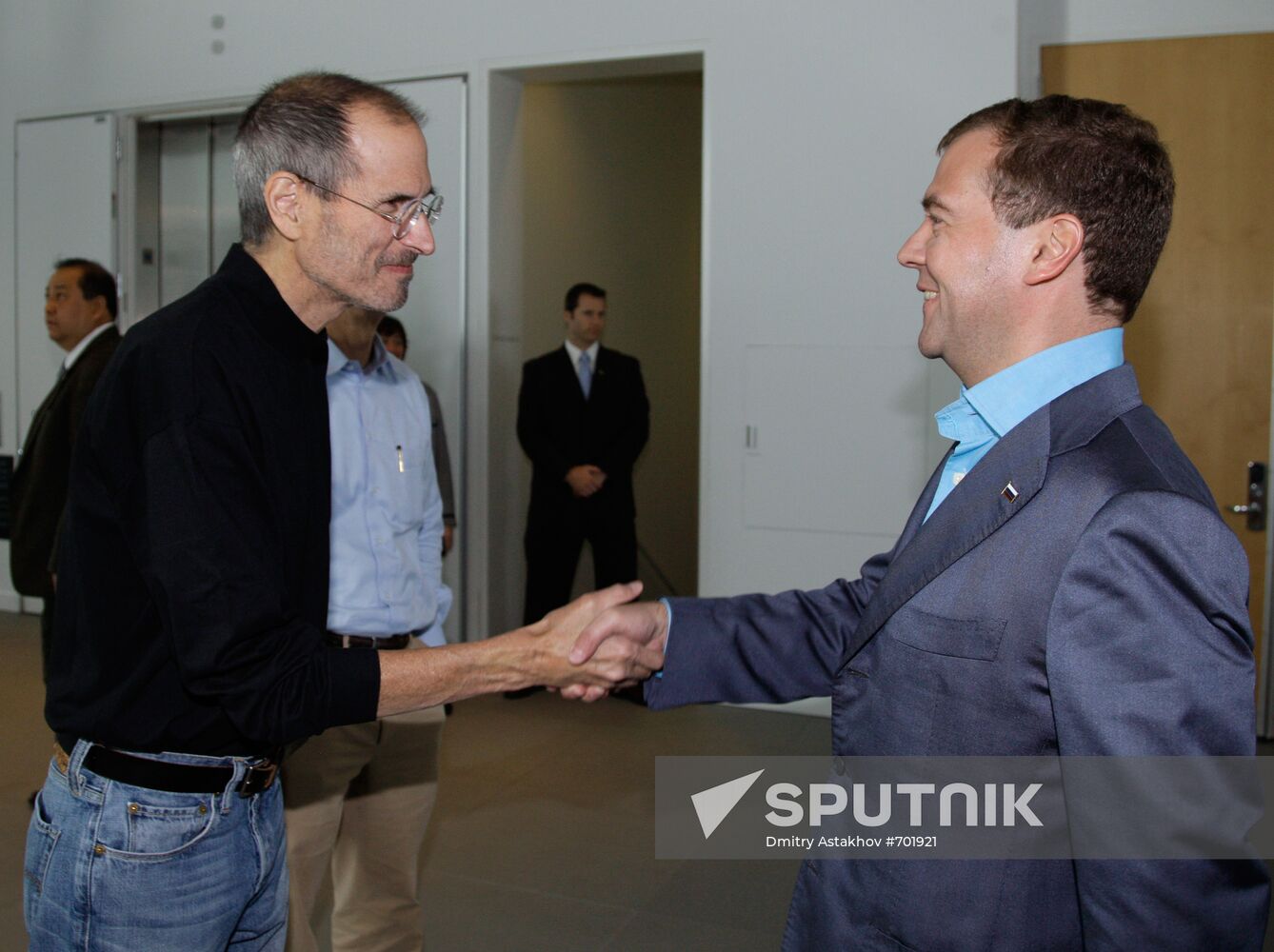 Dmitry Medvedev's visit to the U.S. Day Two