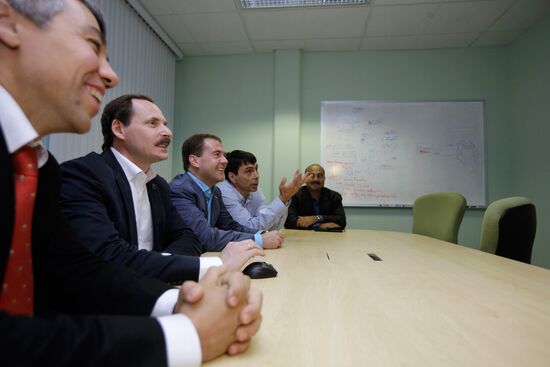 Dmitry Medvedev's visit to the U.S. Day Two