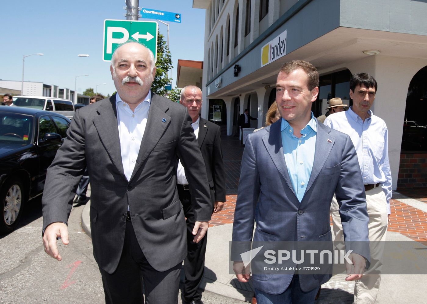 Dmitry Medvedev's visit to the U.S. Day Two