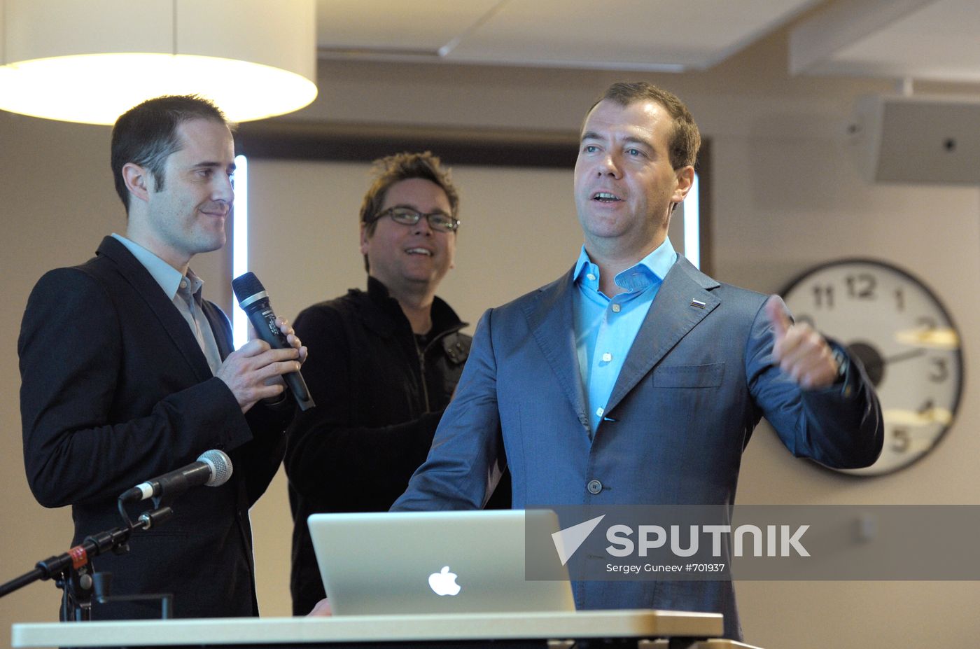 Dmitry Medvedev's visit to the U.S. Day Two