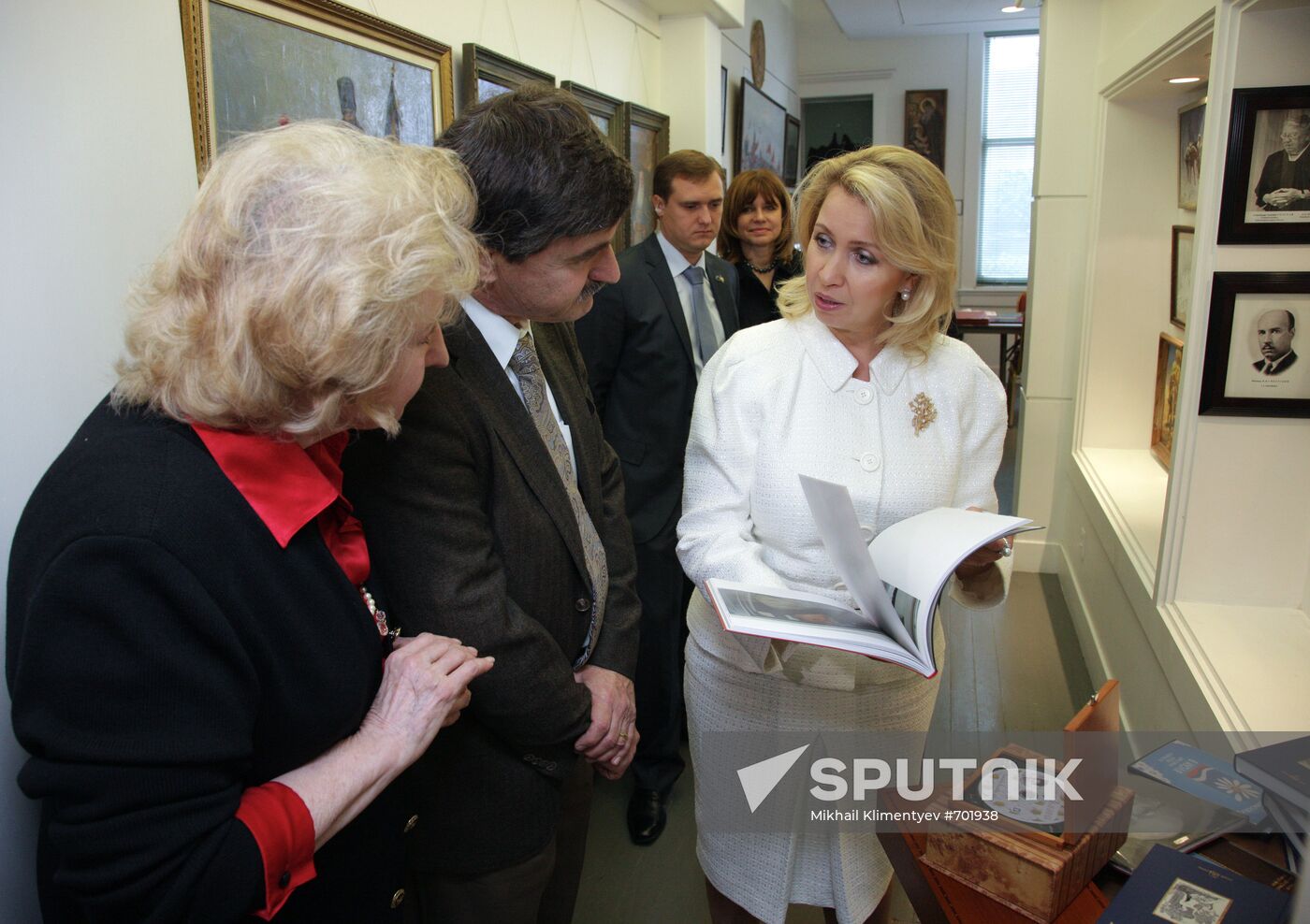 Svetlana Medvedev at Russian Center of San Francisco