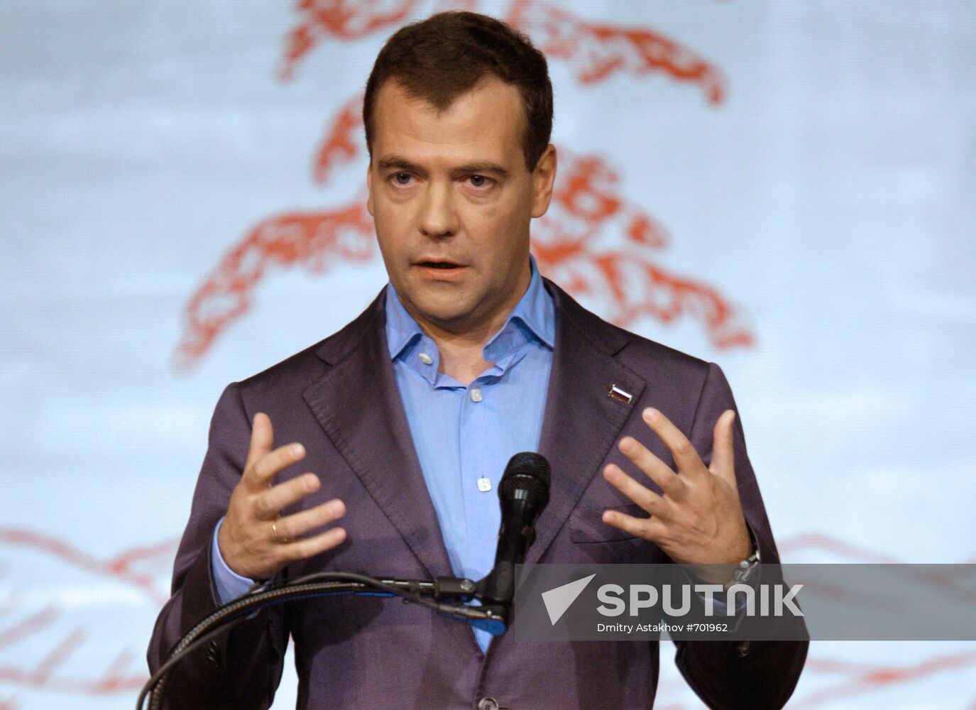 Dmitry Medvedev visit to the U.S. Day Two