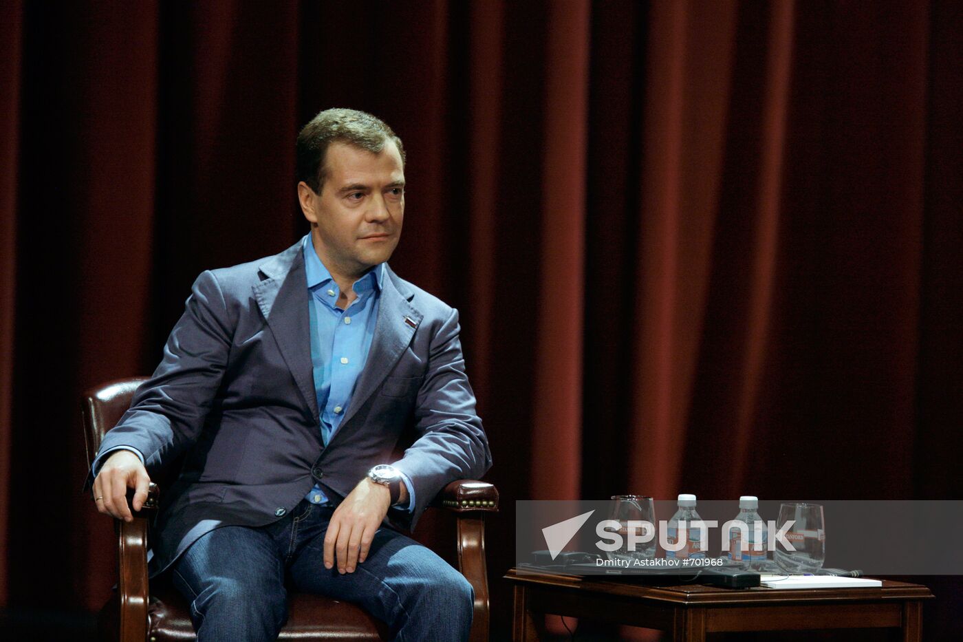 Dmitry Medvedev visit to the U.S. Day Two