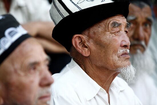 The situation in the town of Osh