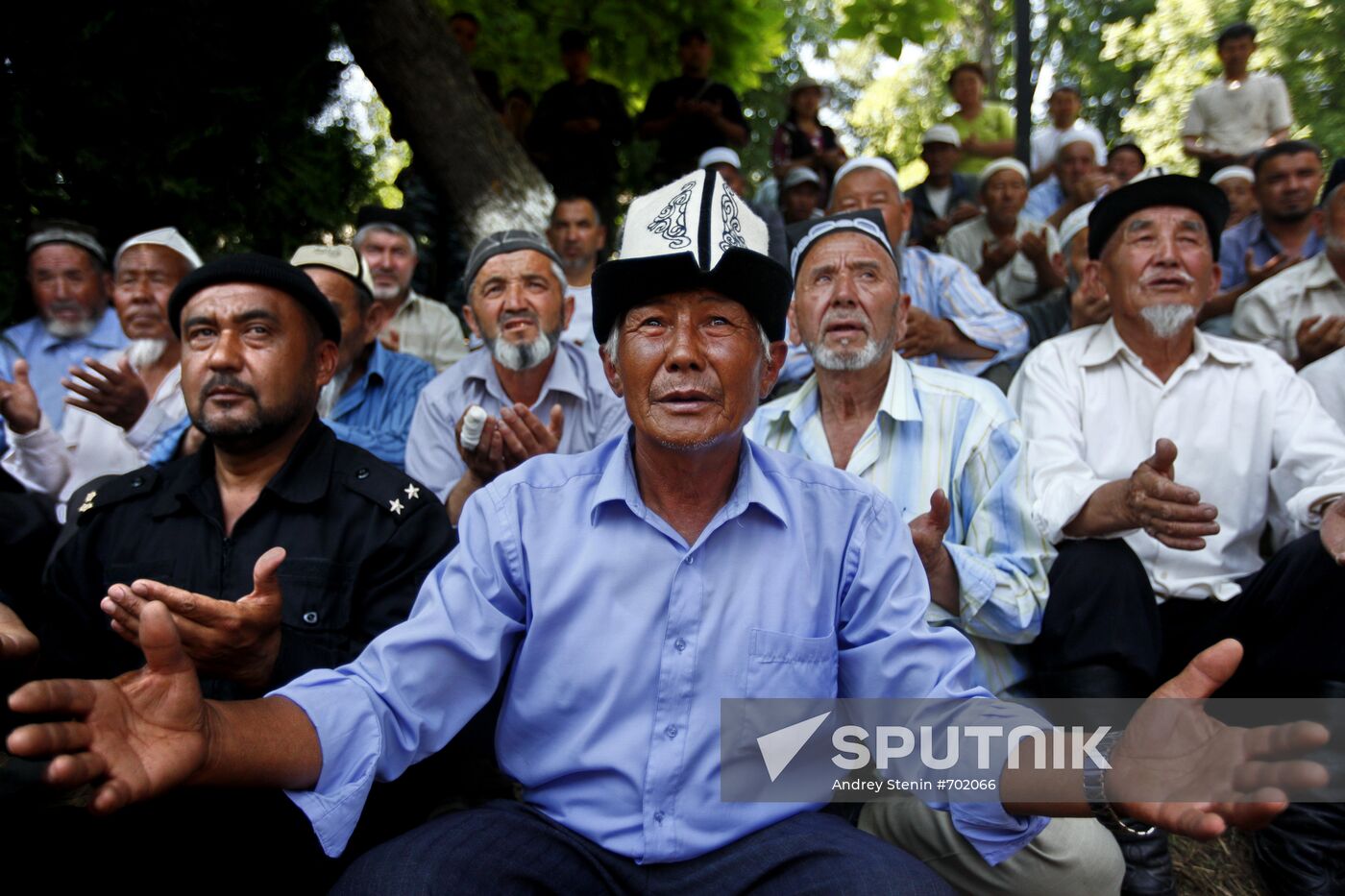 The situation in the town of Osh