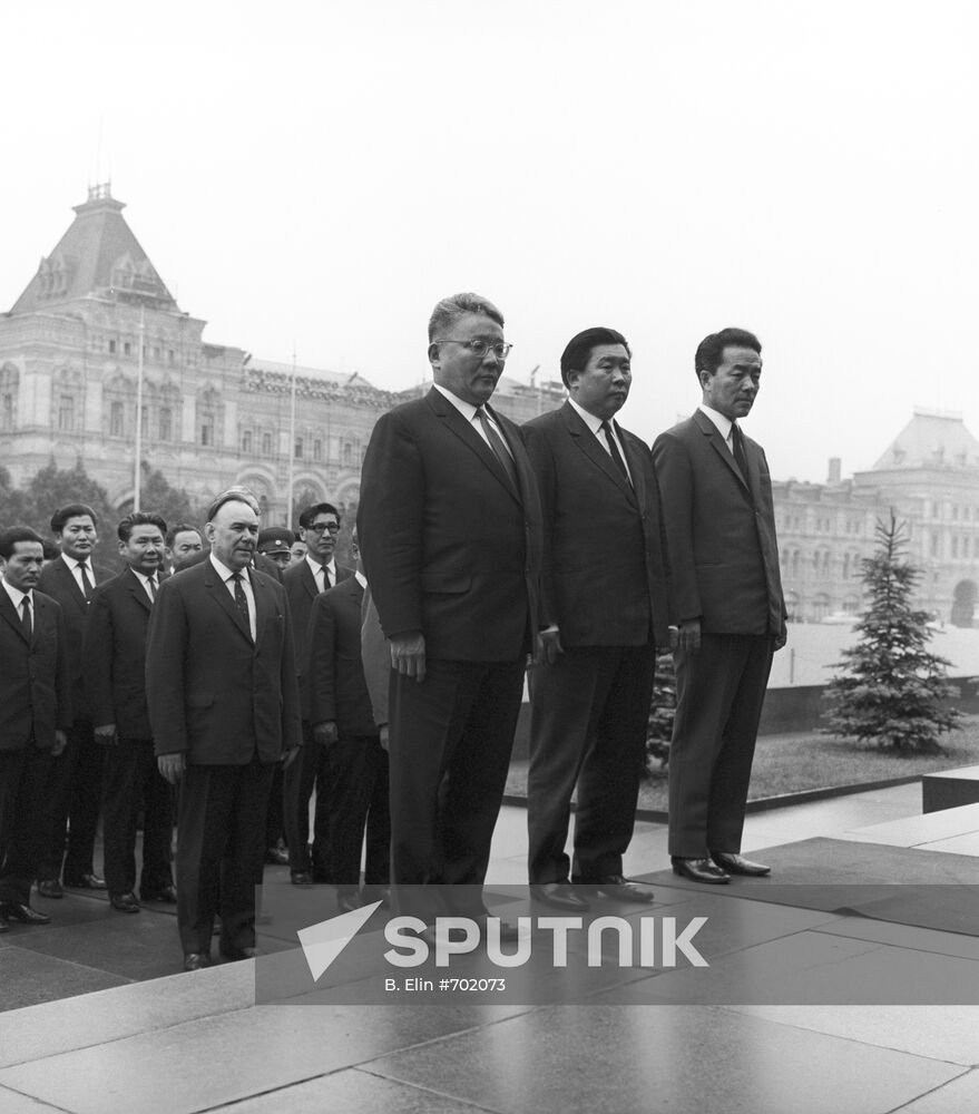 Members of the Mongolian People's Revolutionary Party