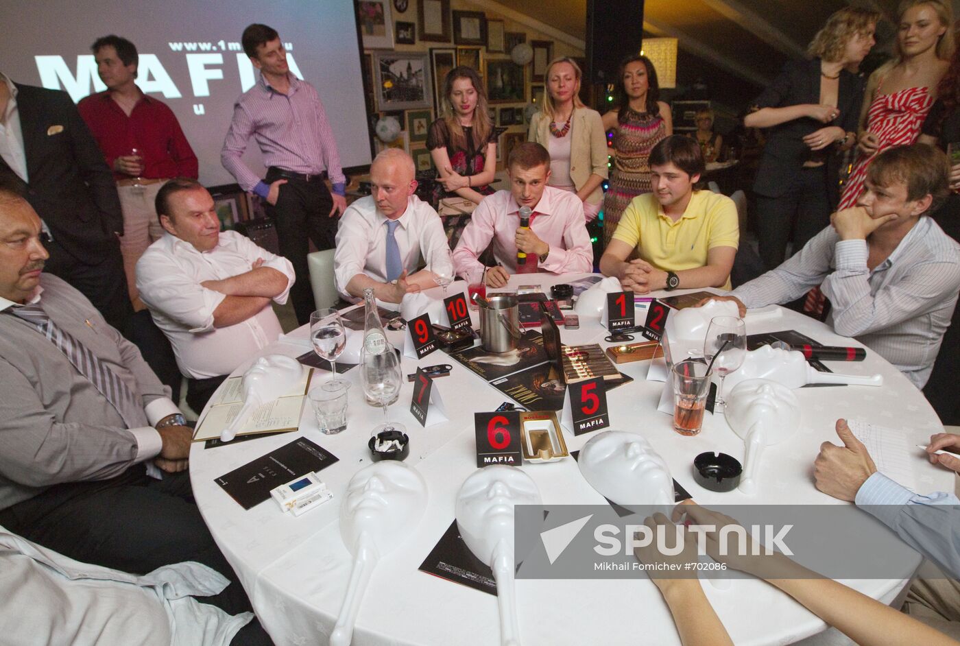 Political figures involved in the the role play "Mafia"