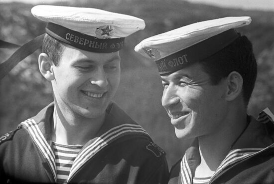 Seamen of the Soviet Northern Fleet