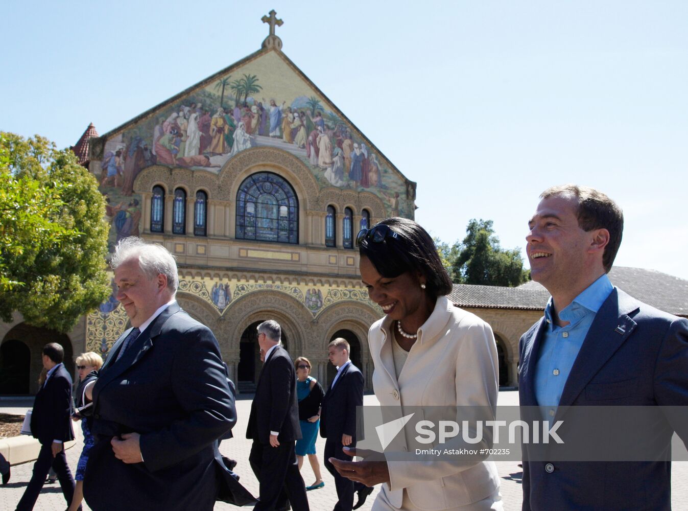 Dmitry Medvedev's visit to the U.S. Day Two