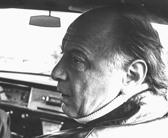 Famous Soviet sports commentator Kote Makharadze
