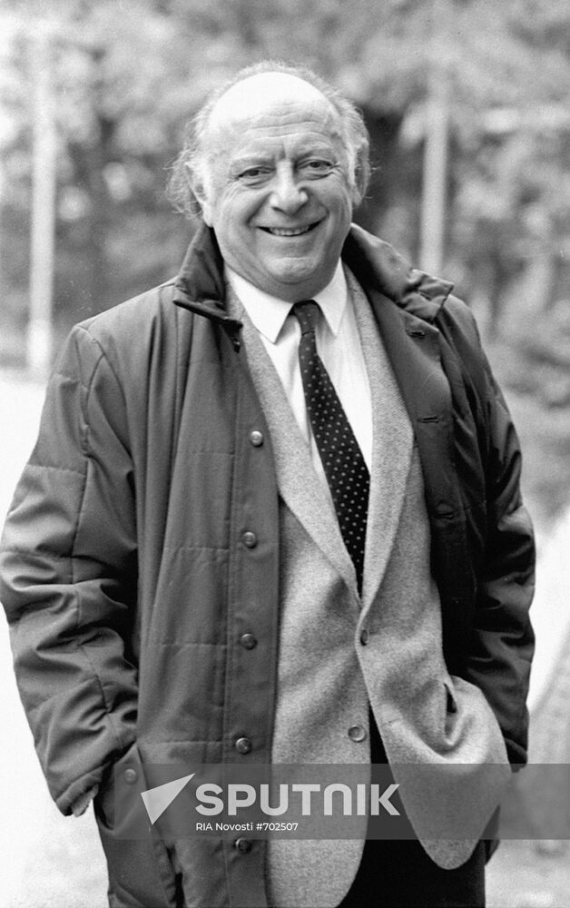 Famous Soviet sports commentator Kote Makharadze