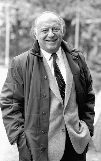 Famous Soviet sports commentator Kote Makharadze