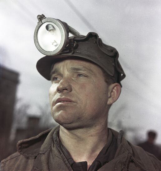 Coal cutter Nikolai Mamai