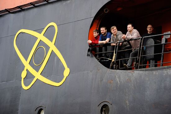 Nuclear powered icebreaker "Rossiya"