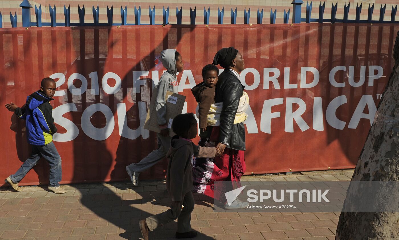 South Africa hosts FIFA World Cup