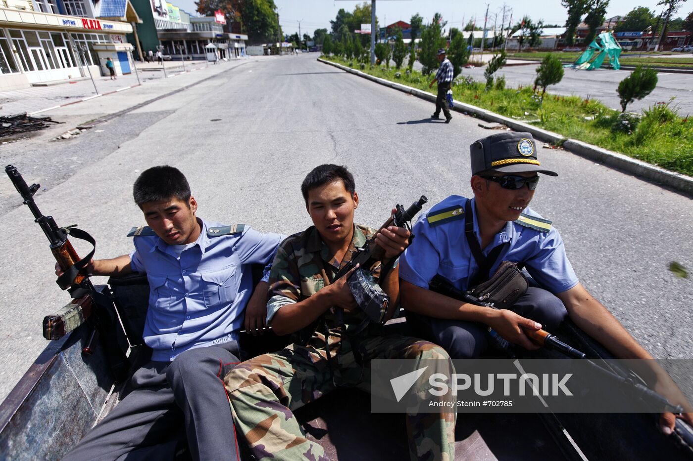 The situation in the town of Osh