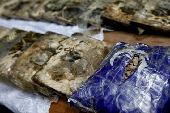 Confiscated drugs