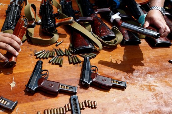 Confiscated weapon