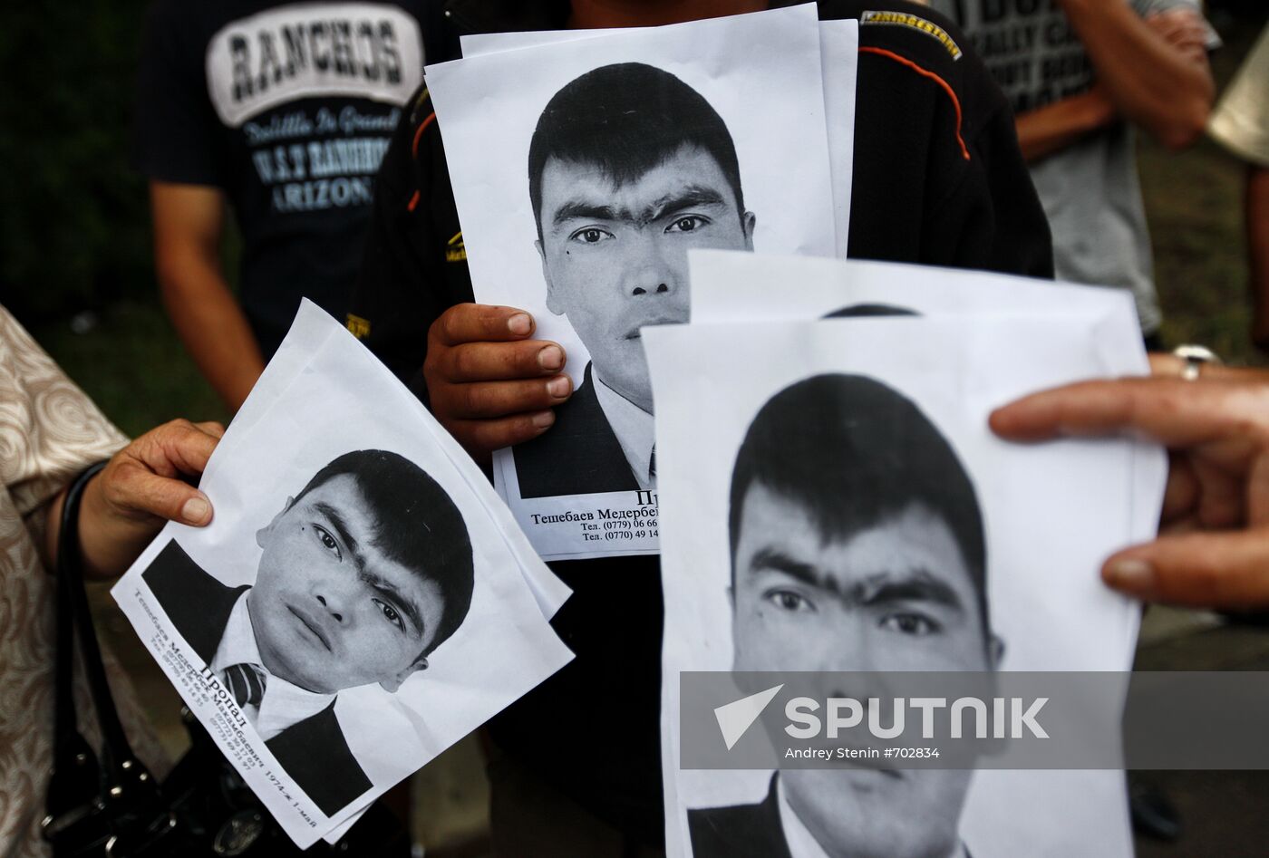 Portrait of kidnapped person