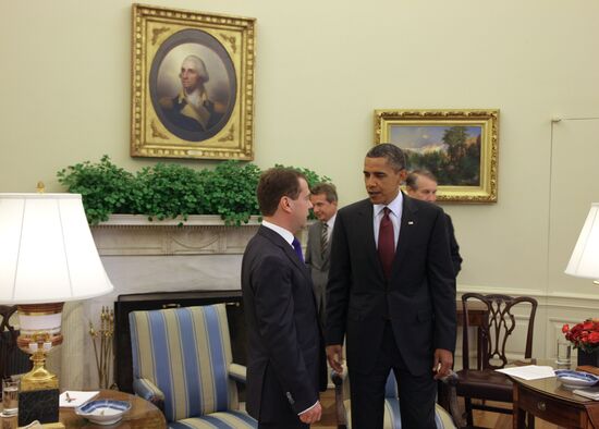 Dmitry Medvedev on working visit to United States. Day Three