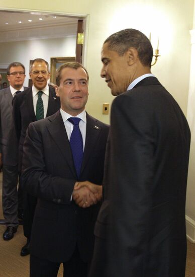 Dmitry Medvedev on working visit to United States. Day Three