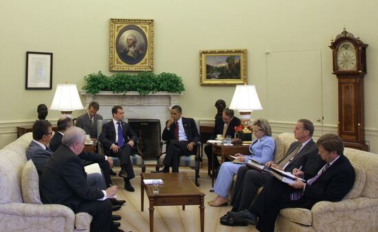 Dmitry Medvedev on working visit to United States. Day Three