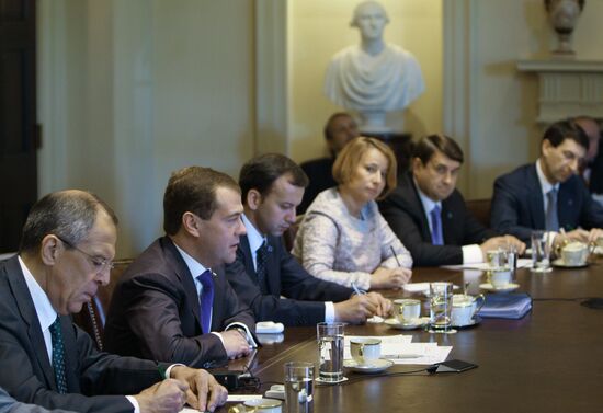 Dmitry Medvedev on working visit to United States. Day Three