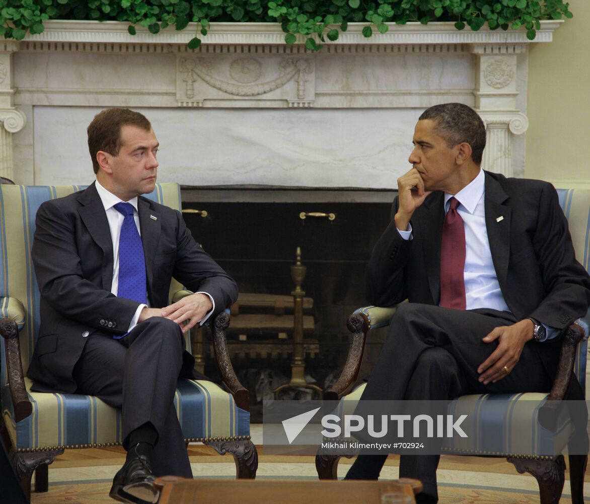 Dmitry Medvedev on working visit to United States. Day Three