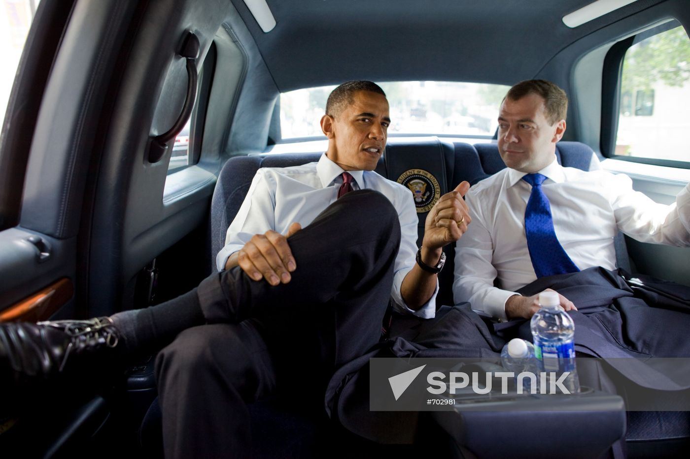 Dmitry Medvedev's visit to the U.S. Day three