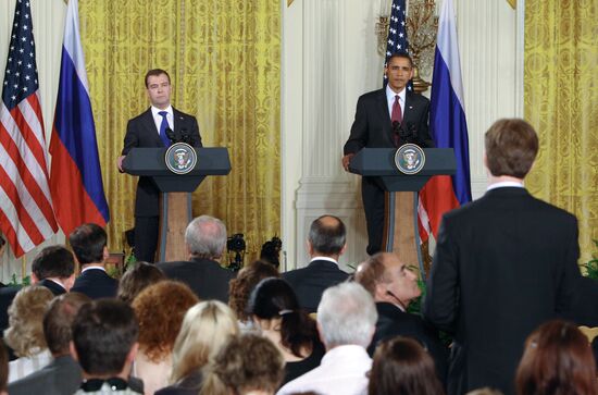 Dmitry Medvedev's visit to the U.S. Day three