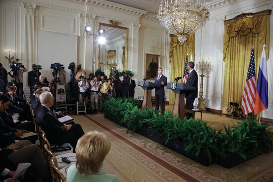 Dmitry Medvedev's visit to the U.S. Day three