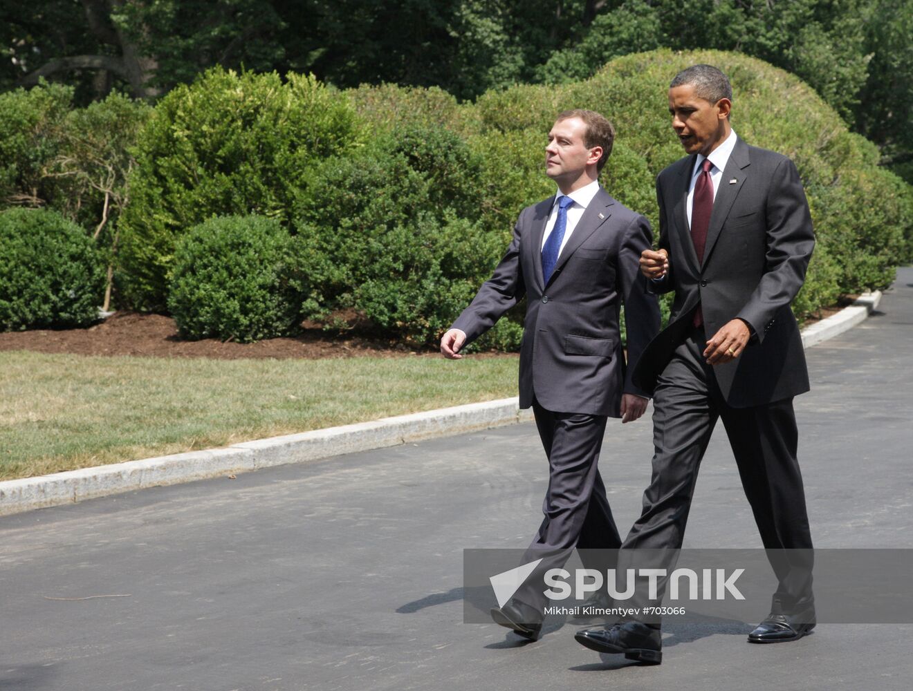 Dmitry Medvedev's visit to the U.S. Day three