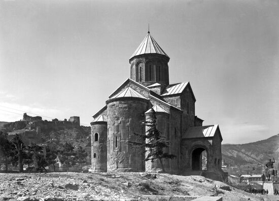 The Metekhi Church in Georgia