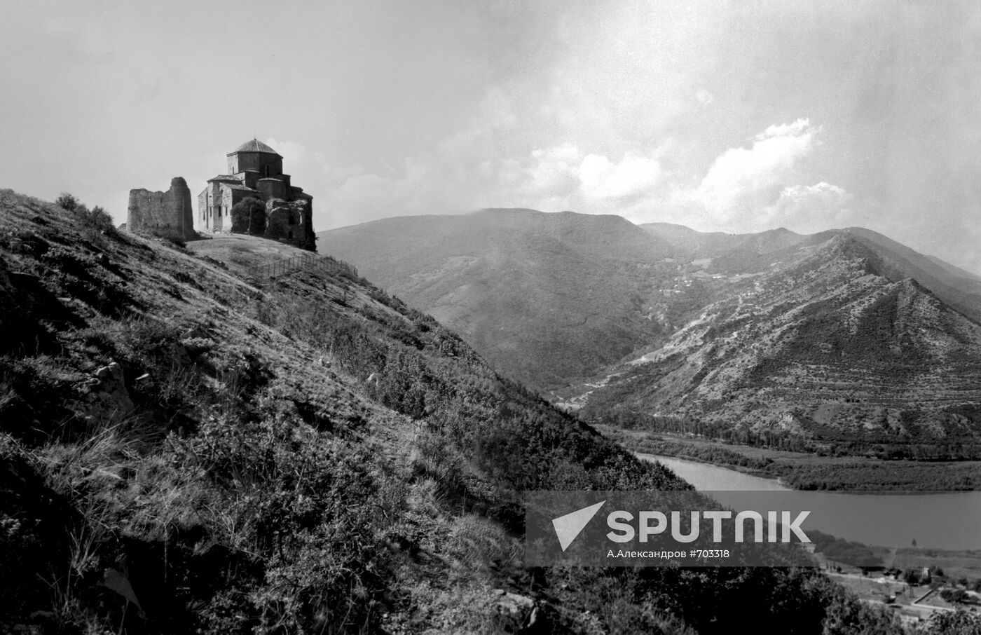 Mtskheta Church of the Holy Cross in Georgia