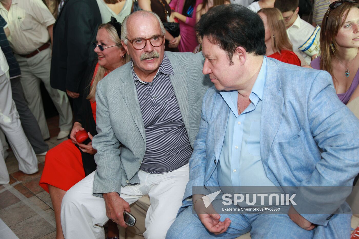 Alexander Mitroshenkov, Nikita Mikhalkov, Tatyana Mikhalkova