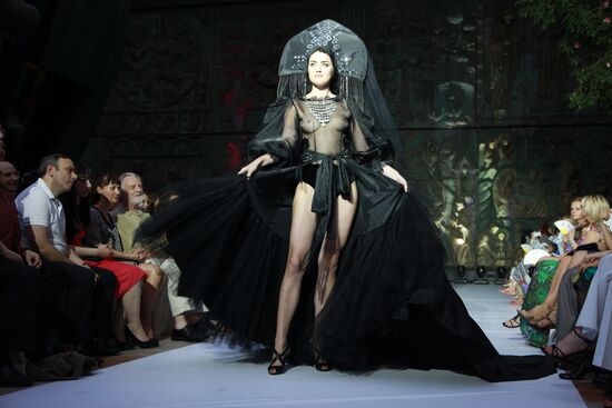 Russian Silhouette charity fashion show