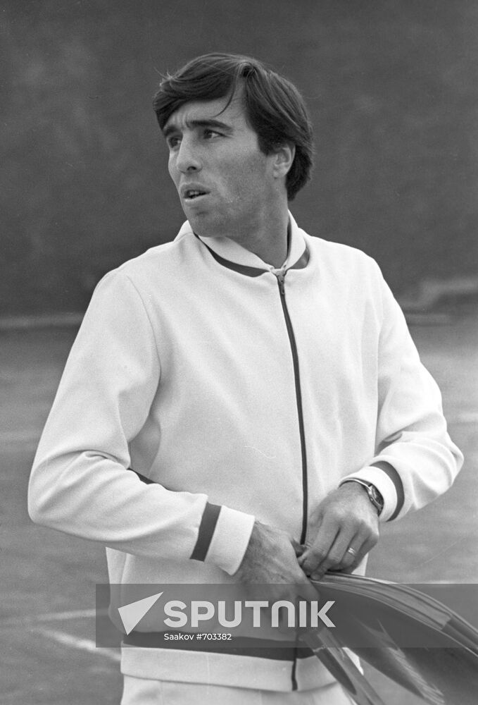 Tennis player Alexander Metreveli