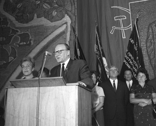 Janos Kadar's visit to the USSR