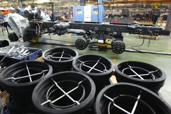 Main assembly shop at KAMAZ plant