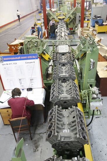 Engine Assembly line at KAMAZ plant