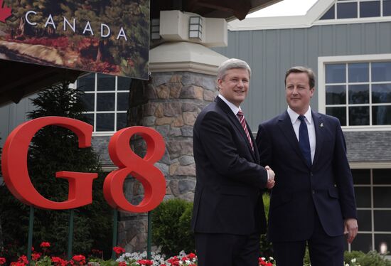David Cameron and Stephen Harper