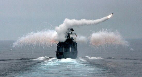 Joint sailing of various fleets' vessels in Primorye