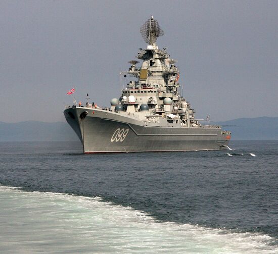Joint sailing of various fleets' vessels in Primorye