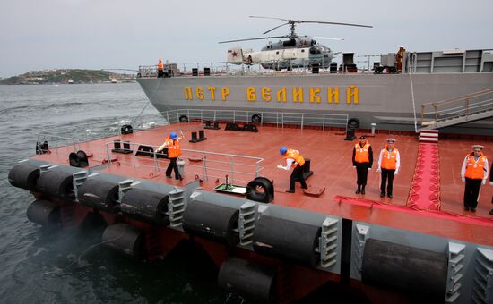 Joint sailing of various fleets' vessels in Primorye