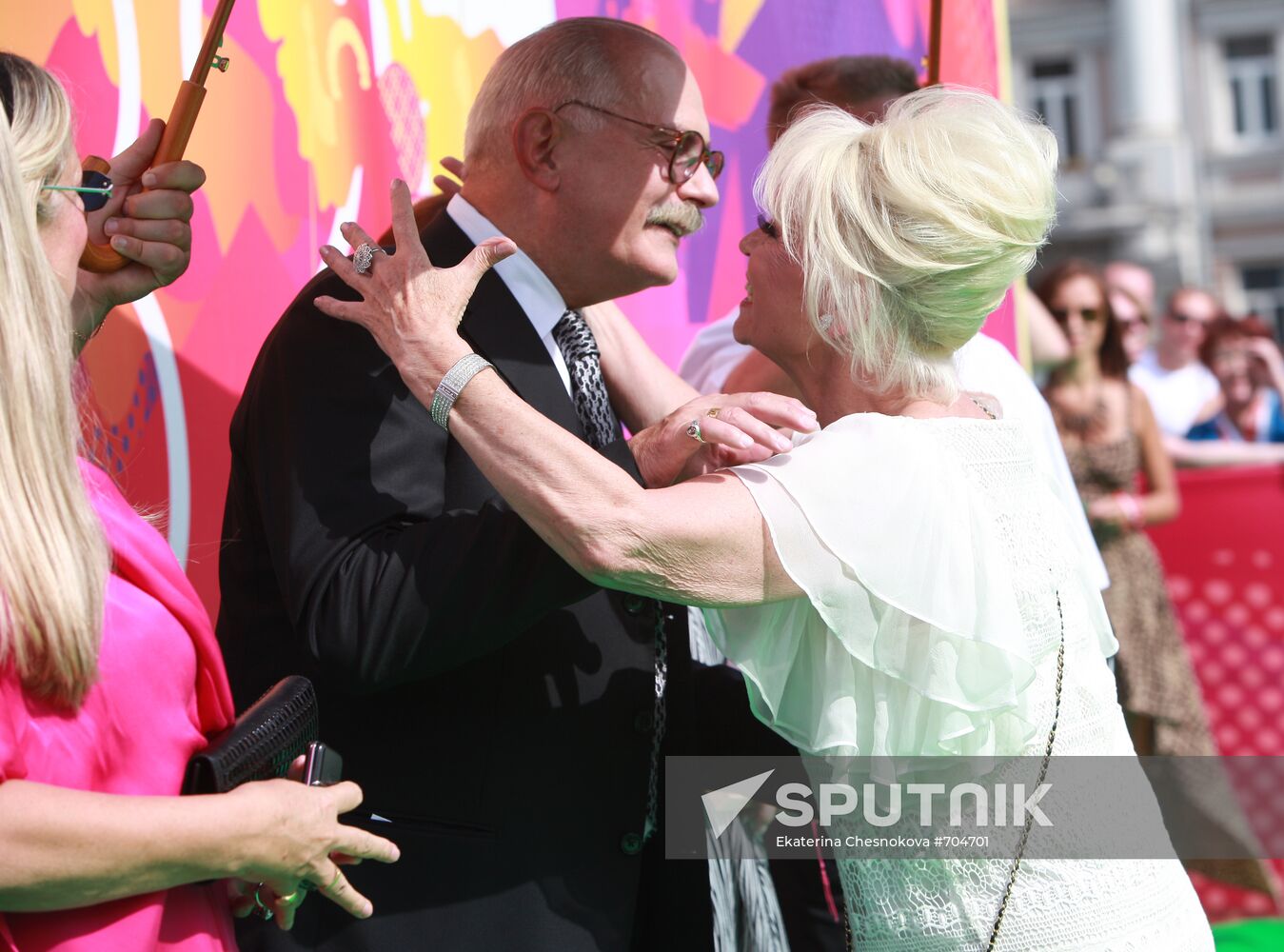 Nikita Mikhalkov and Svetlana Svetlichnaya