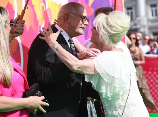 Nikita Mikhalkov and Svetlana Svetlichnaya