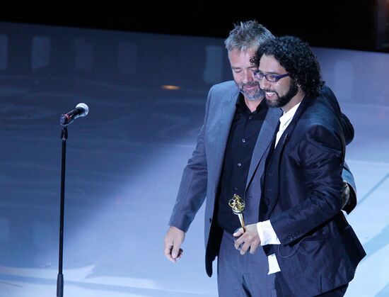 Luc Besson and Marcel Rasquin