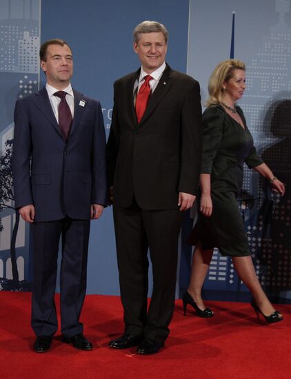 Dmitry Medvedev at G20 Summit in Toronto