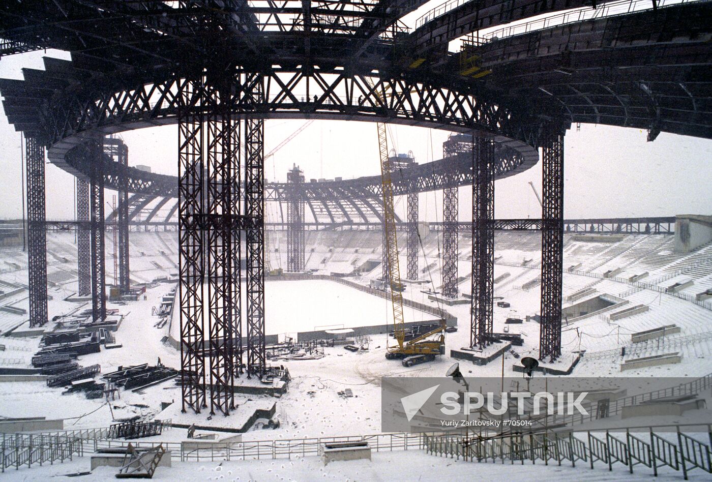 Reconstruction of Big Arena of "Luzhniki" sports complex